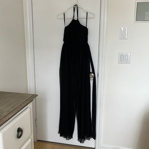 Brand new Tularosa open back sheer jumpsuit!